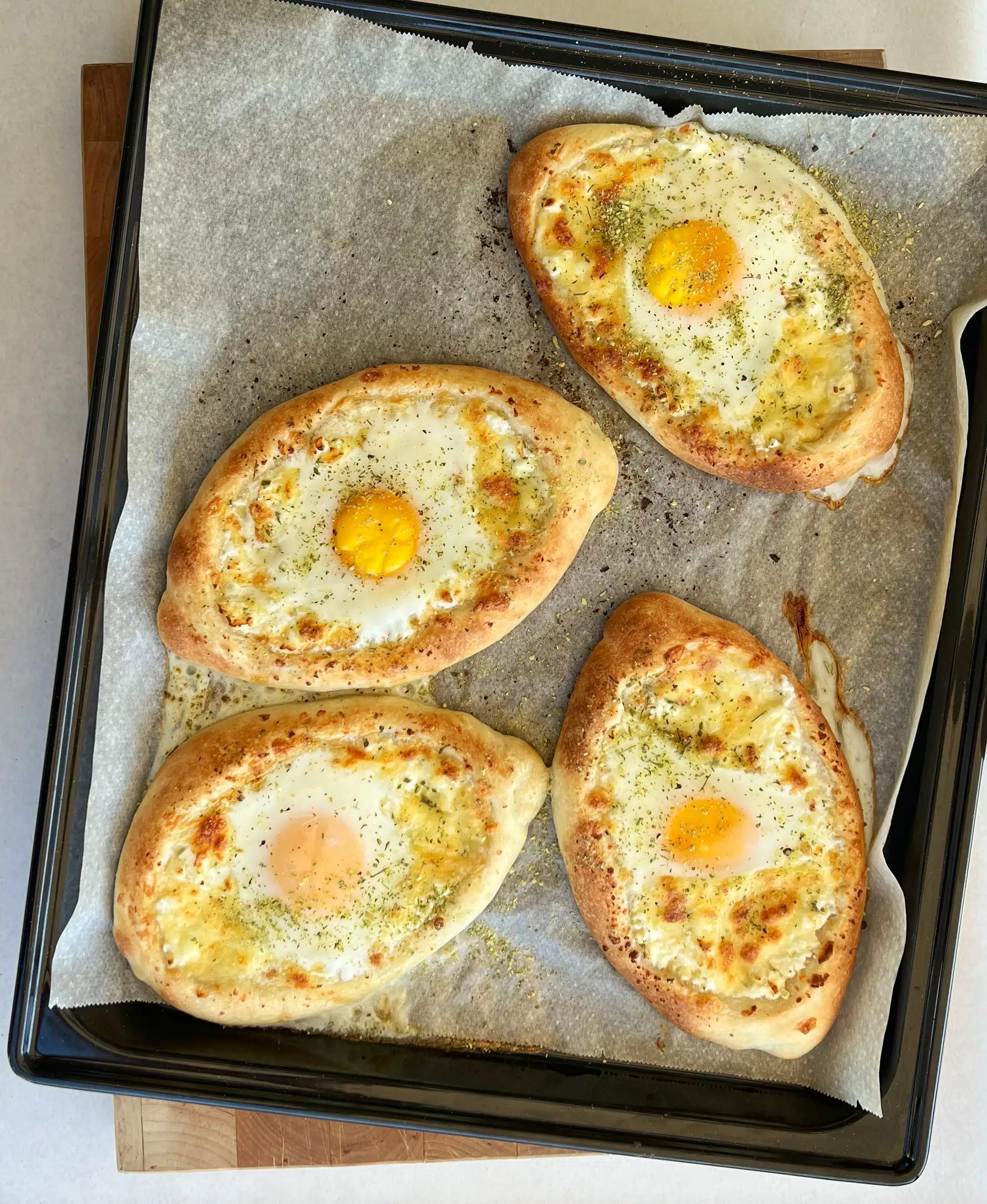 Heutiger Gewinner: keiner (0 Stimmen) — im Bild: Khachapuri