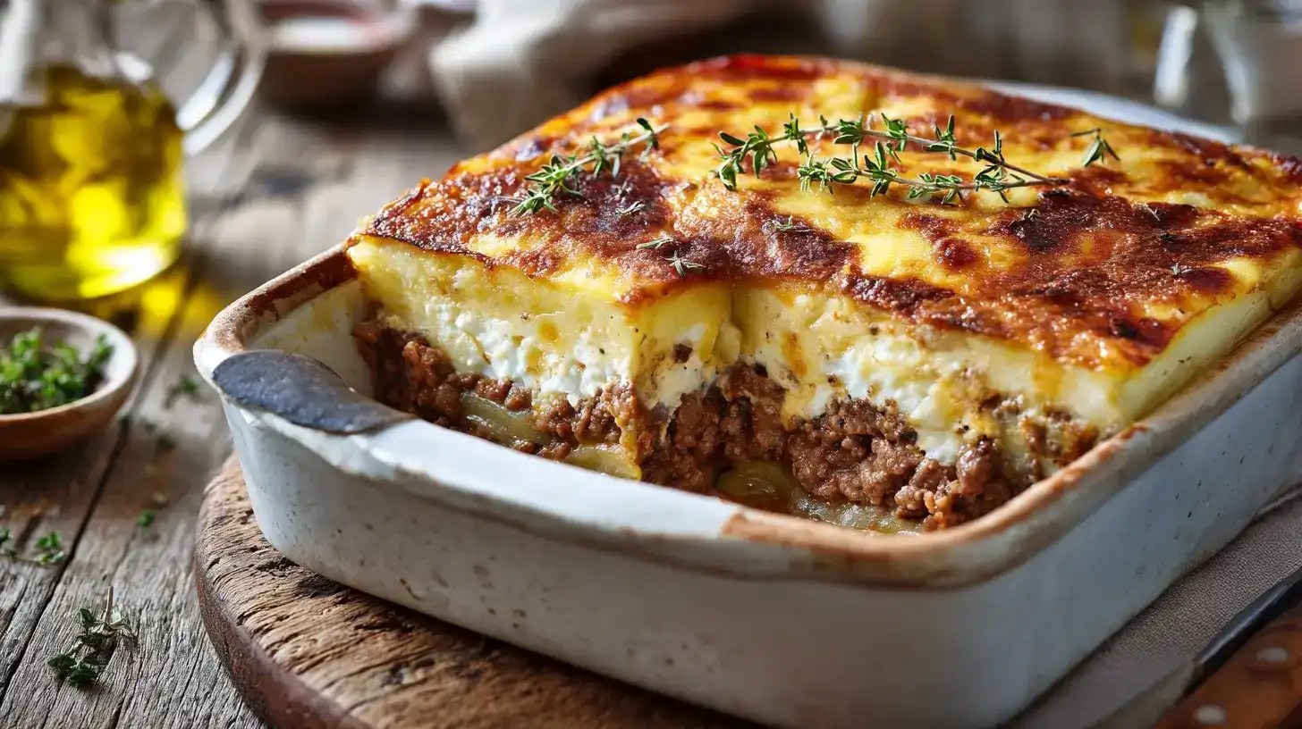 Heutiger Gewinner: Moussaka – Original griechischer Auflauf
