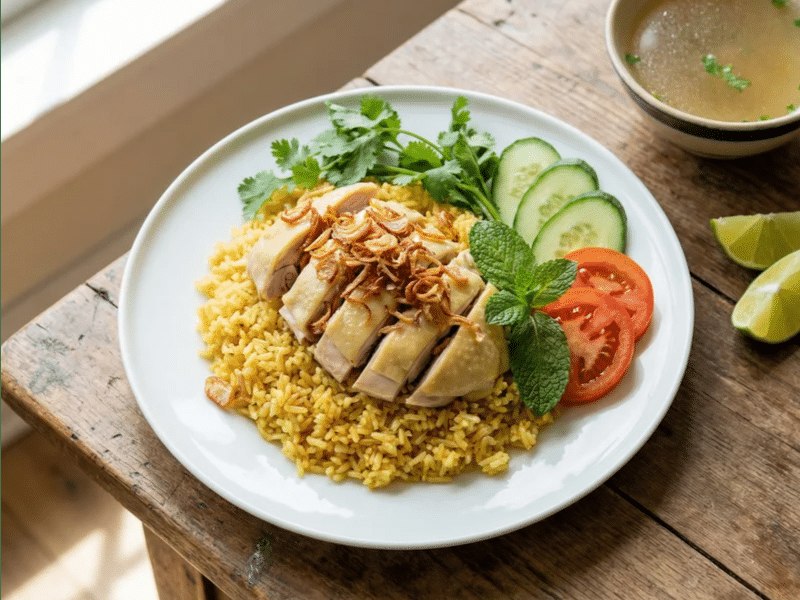 Heutiger Gewinner: Cơm Gà Hội An – vietnamesischer Hähnchen-Reis