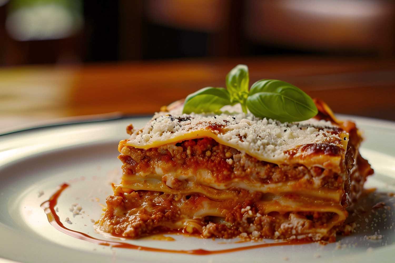 Heutiger Gewinner: Lasagne al Forno – original italienischer Klassiker mit Ragù und Mozzarella