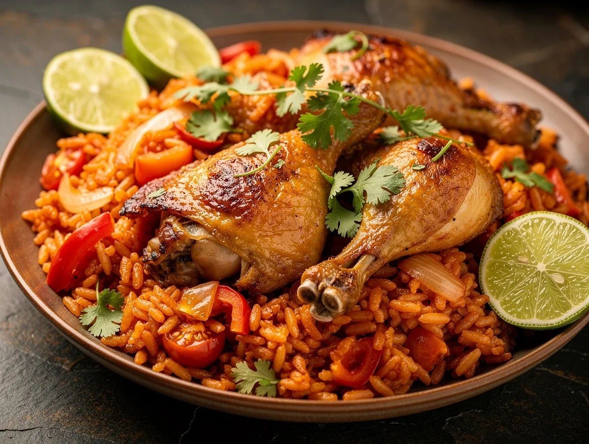 Arroz con Pollo – kubanischer Ein-Topf-Reis mit Hähnchen
