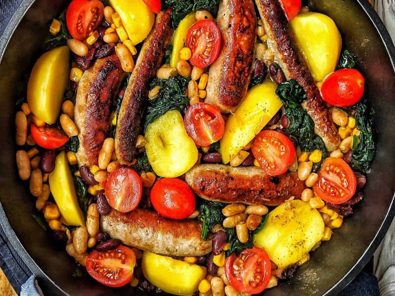 Cassoulet – französischer Bohnen-Wurst-Auflauf